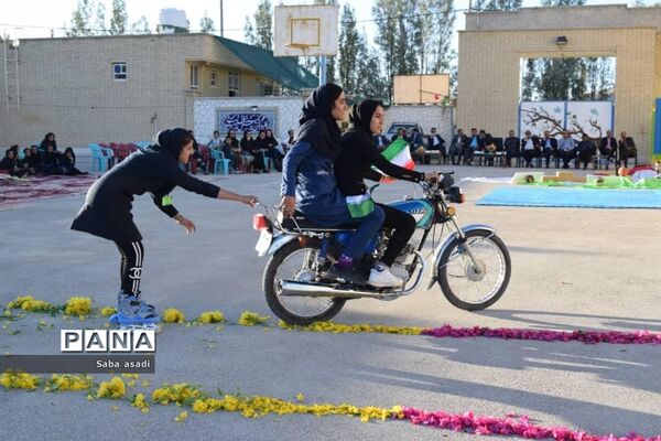افتتاحیه المپیاد ورزشی درون مدرسه‌ای در گله‌دار