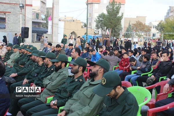 گرامیداشت یاد و خاطره شهدای بسیجی در اسلامشهر