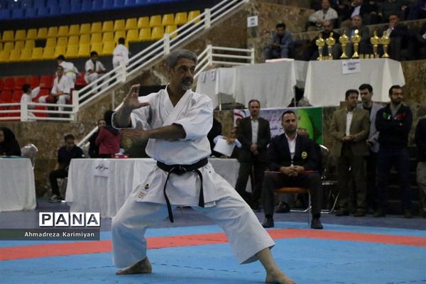 برگزاری مسابقات قهرمانی کاراته در شیراز