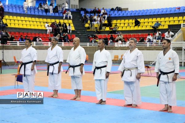 برگزاری مسابقات قهرمانی کاراته در شیراز