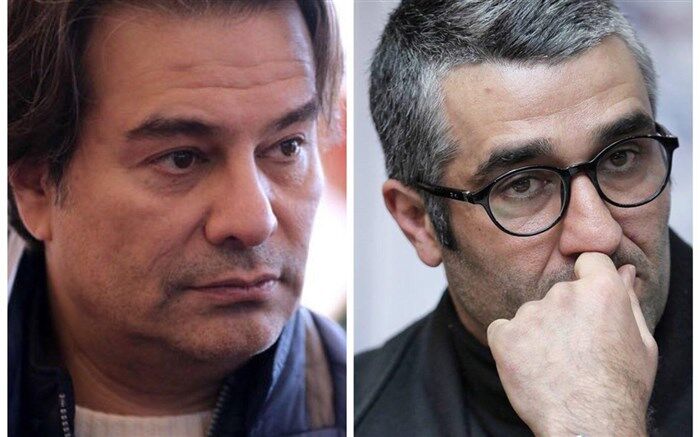 پژمان جمشیدى و پیمان قاسم خانى «محبوبه ها» را تماشا مى کنند
