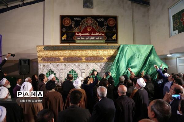 رونمایی از ضریح مطهر شهدای کربلا