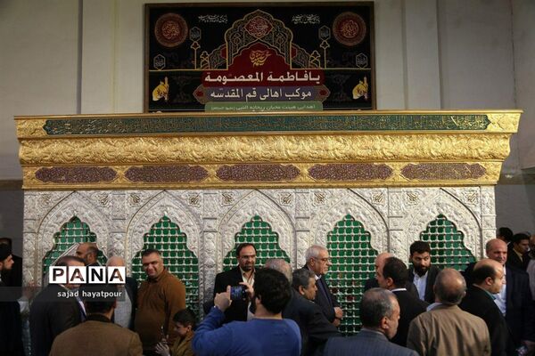 رونمایی از ضریح مطهر شهدای کربلا