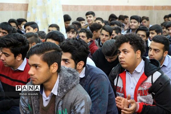 مراسم ولادت حضرت محمد (ص) و امام جعفر صادق(ع) درهنرستان البرز