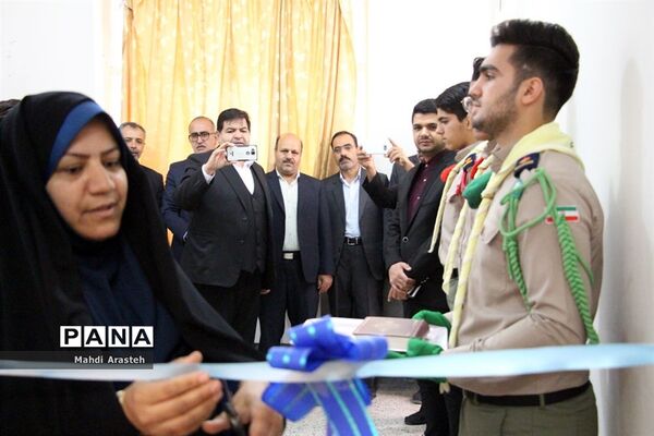 افتتاح کارگاه کامپیوتر هنرستان فنی نمونه  البرز خراسان جنوبی
