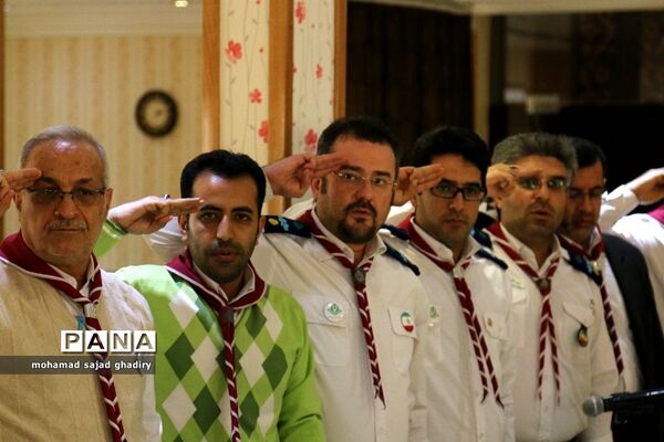جلسه مدیران سازمان دانش آموزی مناطق 19گانه آموزش و پرورش شهر تهران در استان سمنان