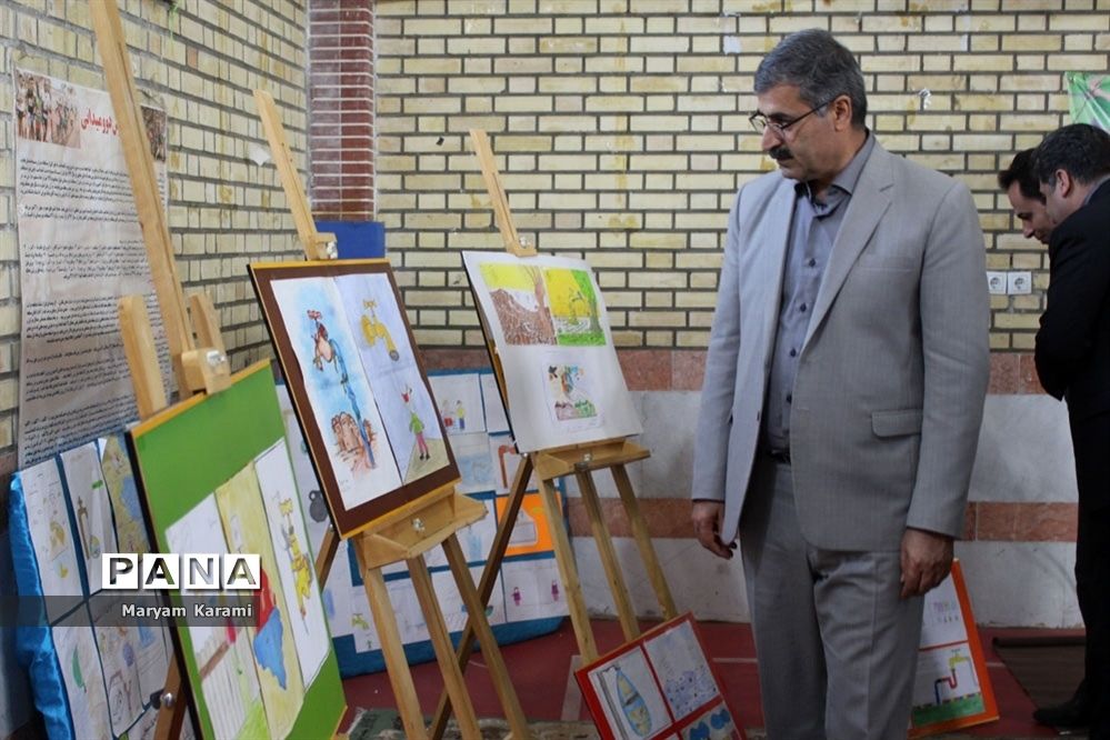 جشنواره آب و زندگی در دبستان معینی بوشهر