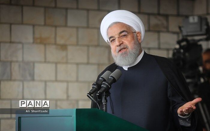 روحانی: اگر آمریکا جلوی صادرات نفت ایران را بگیرد نفتی از خلیج فارس صادر نخواهد شد