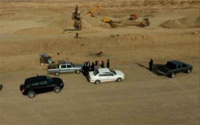 بازدید میدانی بخشدار فشافویه از پروژه مرکز آزمون تست جاده ای کشور