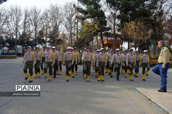 اردوی پیشتازان ویژه شهرستانهای استان تهران در قطب شهریار -۲
