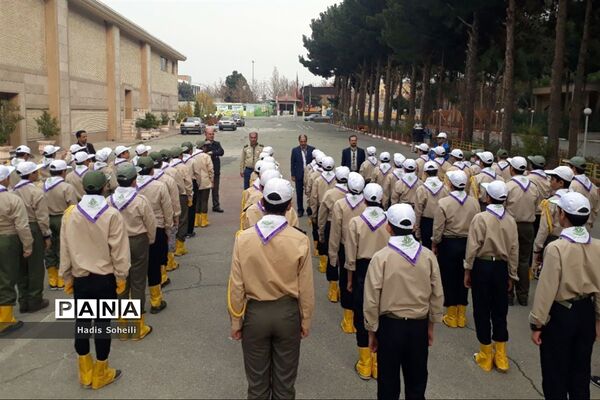اردوی پیشتازان ویژه شهرستان‌های استان تهران در قطب شهریار -۱