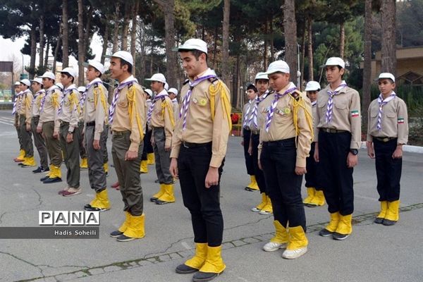 اردوی پیشتازان ویژه شهرستان‌های استان تهران در قطب شهریار -۱