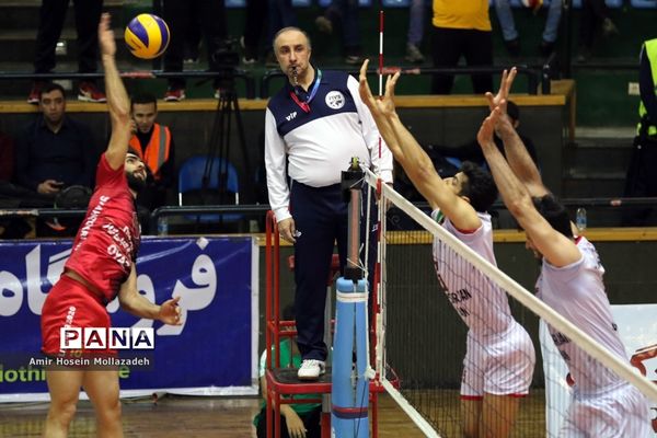 دیدار تیم‌های والیبال شهرداری ارومیه و فولاد سیرجان ایرانیان