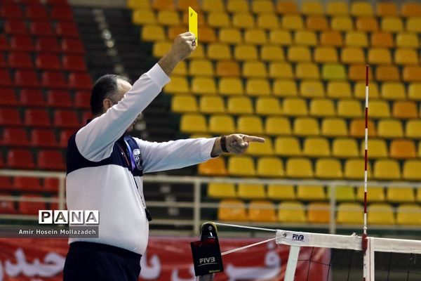 دیدار تیم‌های والیبال شهرداری ارومیه و فولاد سیرجان ایرانیان