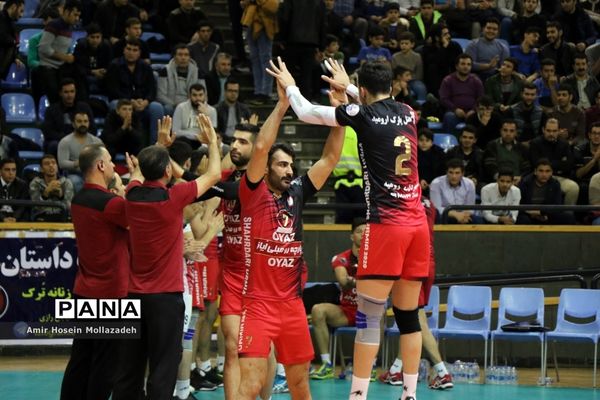 دیدار تیم‌های والیبال شهرداری ارومیه و فولاد سیرجان ایرانیان