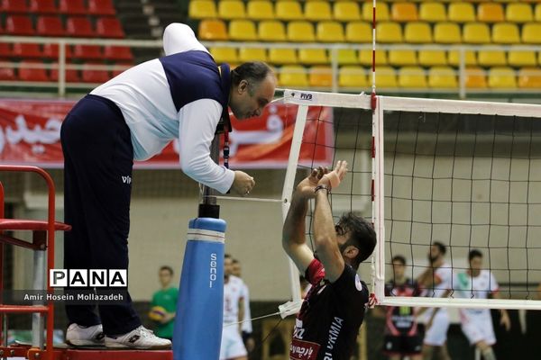 دیدار تیم‌های والیبال شهرداری ارومیه و فولاد سیرجان ایرانیان