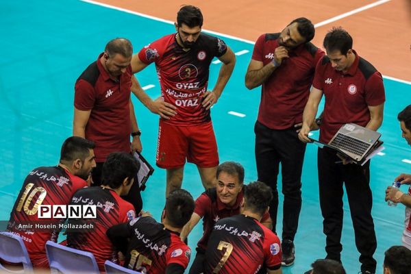 دیدار تیم‌های والیبال شهرداری ارومیه و فولاد سیرجان ایرانیان
