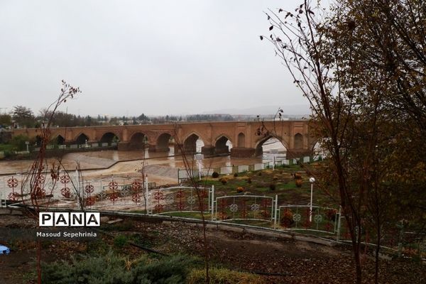 بارش باران در تبریز