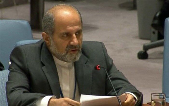 سفیر ایران در سازمان ملل متحد: اشغالگری صهیونیست‌ها ریشه اصلی بحران خاورمیانه است