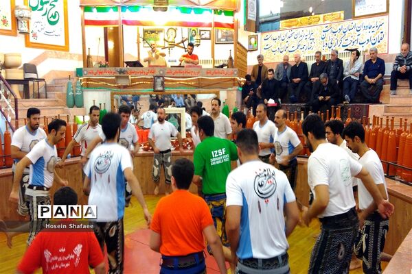 میزبانی پهلوانان مازندران از ورزشکاران بجنوردی