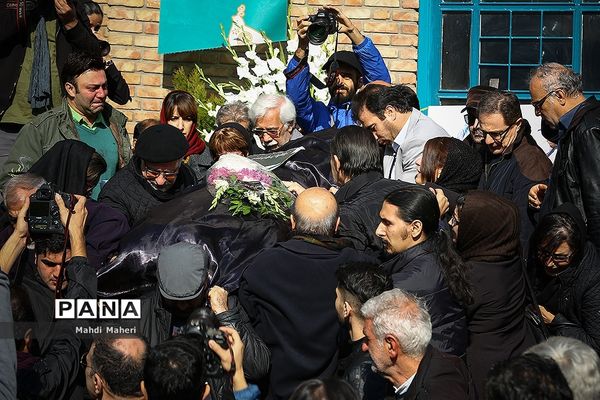 تشییع پیکر احمدرضا دالوند