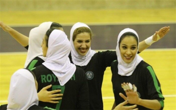 ذوب آهن اصفهان قهرمان نیم فصل اول لیگ برتر والیبال زنان شد