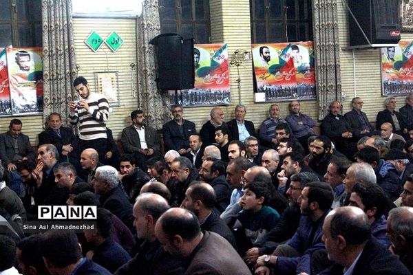 سومین سالگرد شهید مدافع حرم محمدرضا فخیمی هریس