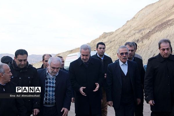 بازدید استاندار آذربایجان شرقی از عملیات اجرایی بزرگراه تبریز اهر