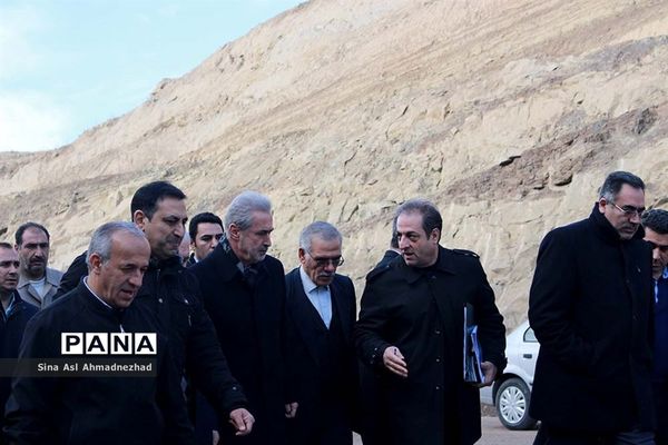 بازدید استاندار آذربایجان شرقی از عملیات اجرایی بزرگراه تبریز اهر