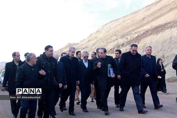 بازدید استاندار آذربایجان شرقی از عملیات اجرایی بزرگراه تبریز اهر