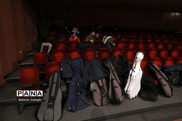 تمرین ارکستر ملی ایران