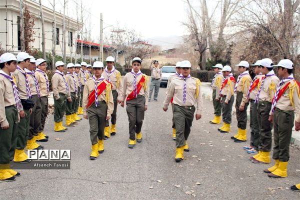 اردوی پیشتازان قطب پنجم سازمان دانش‌آموزی شهرستان‌های استان تهران