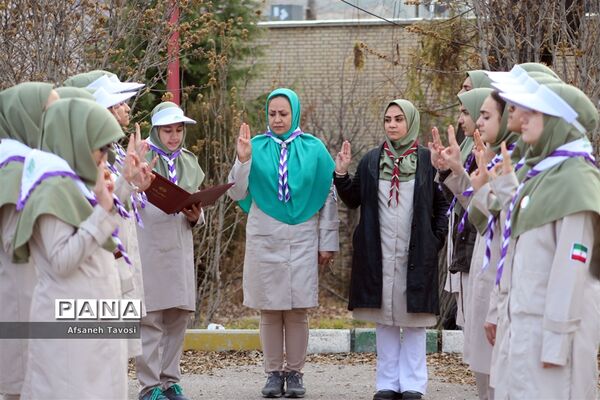 اردوی پیشتازان قطب پنجم سازمان دانش‌آموزی شهرستان‌های استان تهران