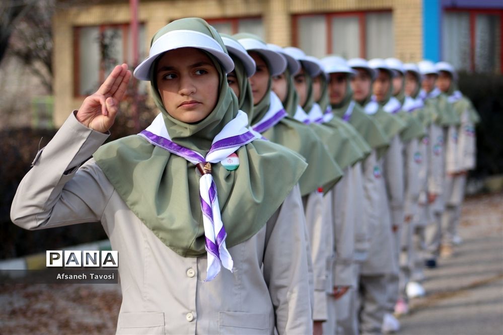 اردوی پیشتازان قطب پنجم سازمان دانش‌آموزی شهرستان‌های استان تهران