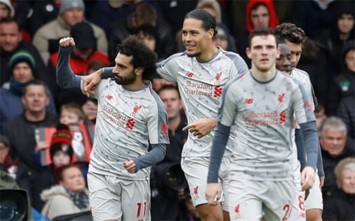 لیگ برتر انگلیس؛ طوفان محمد صلاح لیورپول را صدرنشین کرد