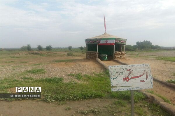 اردوی راهیان نور دانش‌آموزان  ملارد در سرزمین‌های ایثار و شهادت
