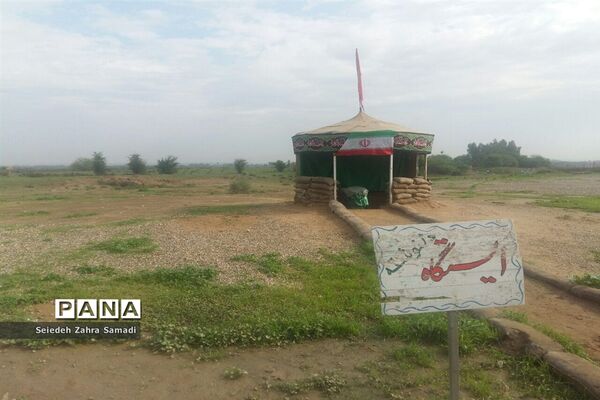 اردوی راهیان نور دانش‌آموزان  ملارد در سرزمین‌های ایثار و شهادت