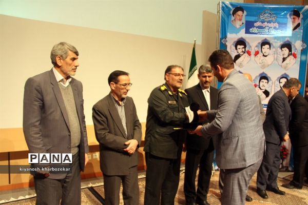 مراسم یادواره شهدای سواد‌آموزی آذربایجان غربی در ارومیه