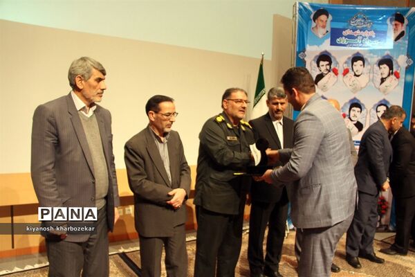 مراسم یادواره شهدای سواد‌آموزی آذربایجان غربی در ارومیه