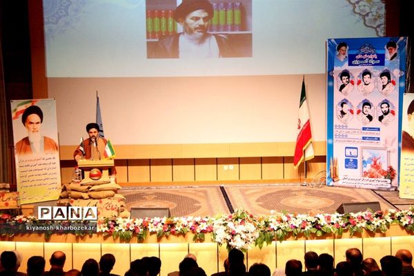 مراسم یادواره شهدای سواد‌آموزی آذربایجان غربی در ارومیه