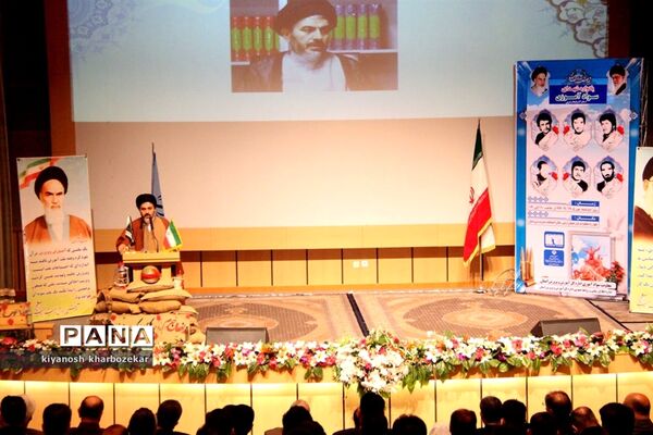مراسم یادواره شهدای سواد‌آموزی آذربایجان غربی در ارومیه