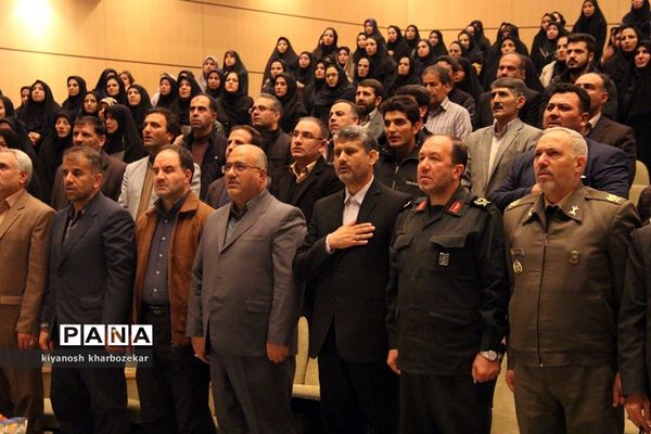 مراسم یادواره شهدای سواد‌آموزی آذربایجان غربی در ارومیه