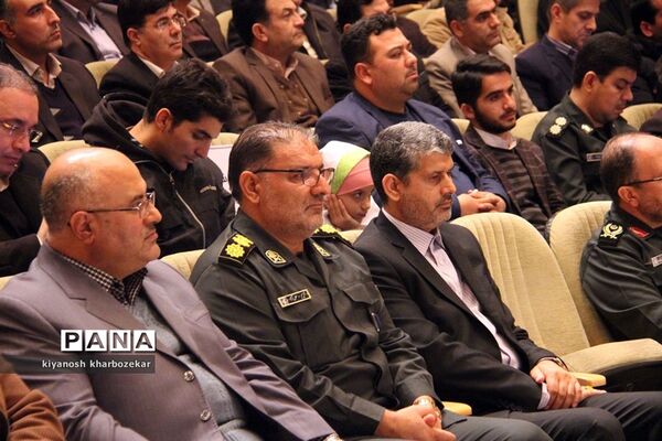 مراسم یادواره شهدای سواد‌آموزی آذربایجان غربی در ارومیه