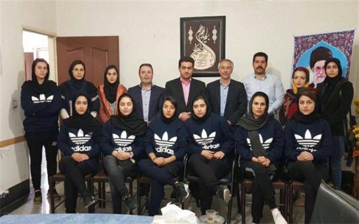 برگزاری مراسم بدرقه تیم بانوان هیات فوتبال ملارد