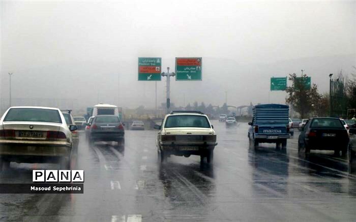 بارش باران و برف در نیمه غربی کشور