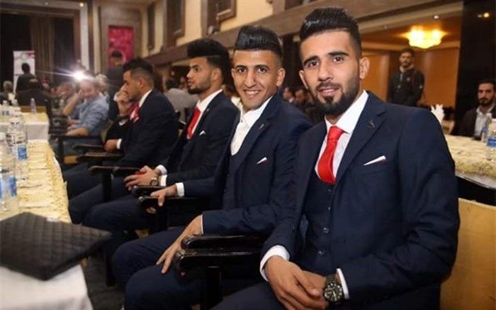 تصویر/ خوش‌تیپ مثل بشار رسن در مراسم بدرقه تیم‌ملی عراق