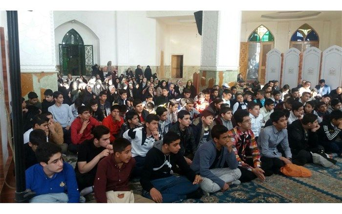 جشن تکلیف پسران دانش آموز برگزار شد