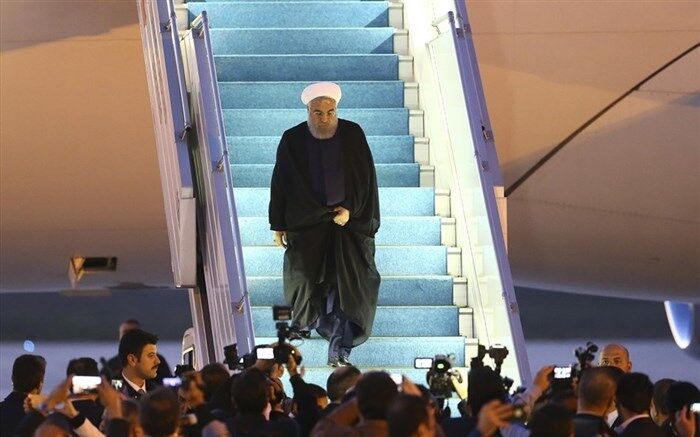 روحانی وارد آنکارا شد