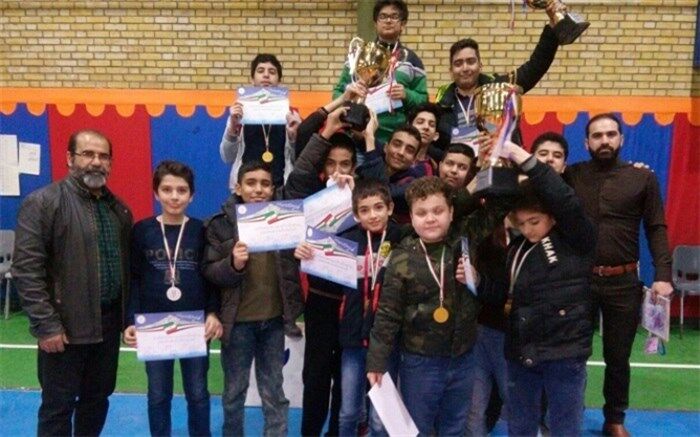 کسب مقام اول مسابقات شطرنج دانش آموزان شهریاردراستان تهران