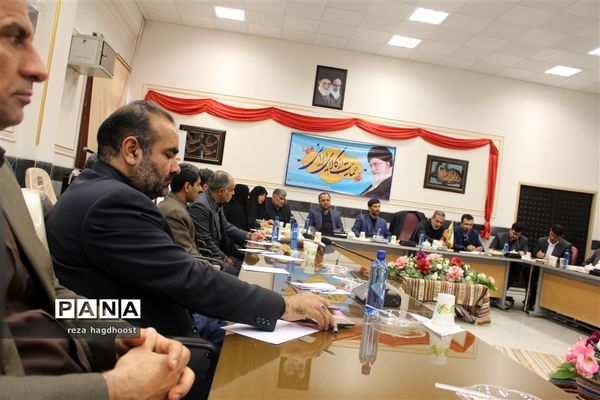 جلسه رسیدگی به تخلفات اداری با موضوع بررسی حادثه آتش‌سوزی مدرسه غیر دولتی زاهدان